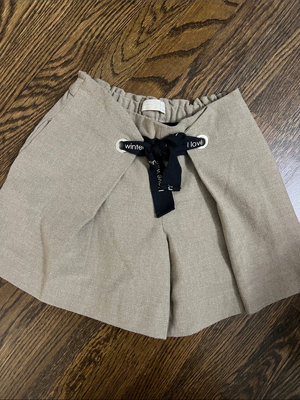 Zara girls skort - 10